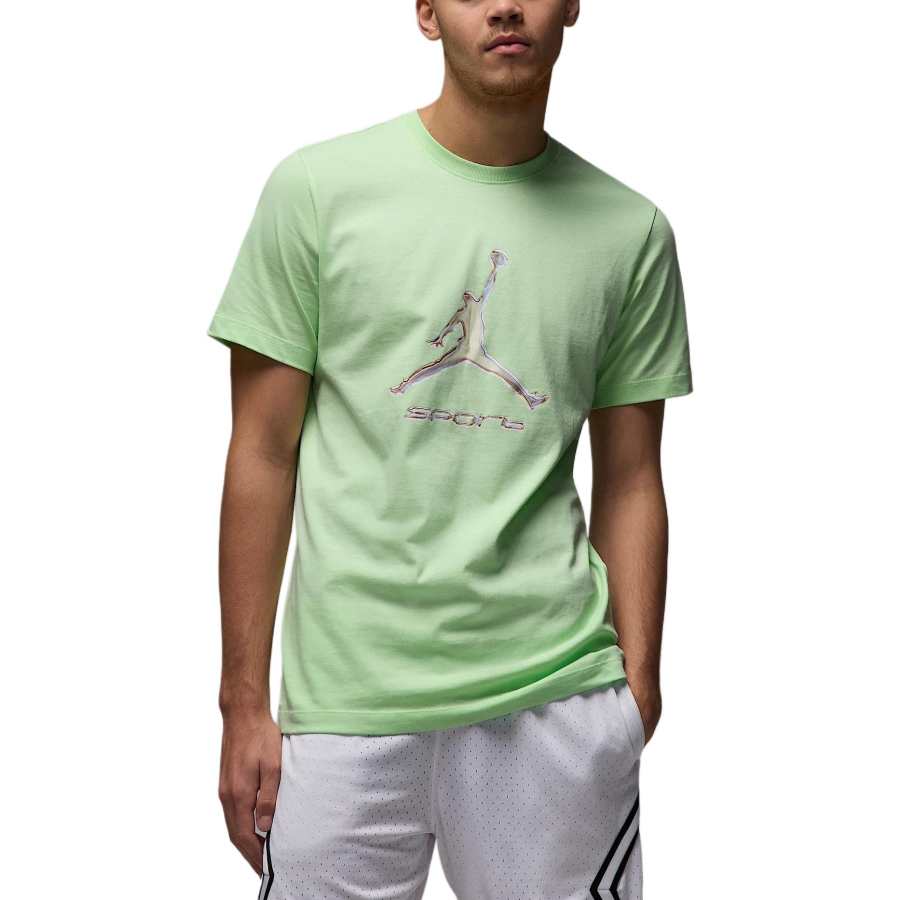 Nike Nike Dri Fit Sport T Shirt Men's Mist Green/White