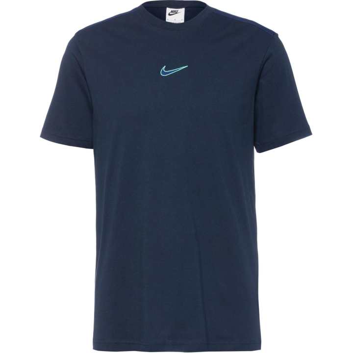 Nike Nike T Shirts Men's Dark Blue Crew Neck