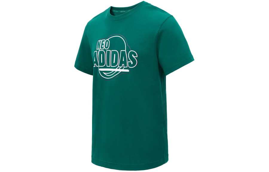Adidas Neo T Shirt Unisex Green