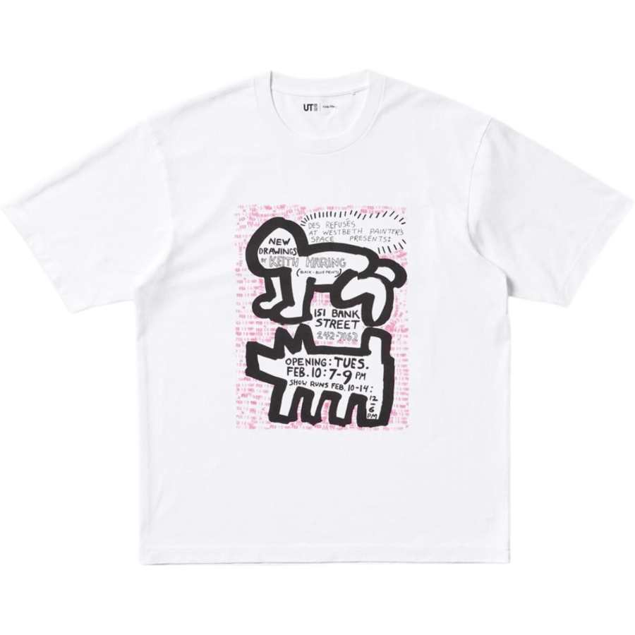 UNIQLO x ·/Keith Haring UNIQLO X Keith Haring SS25 T Shirt Unisex White