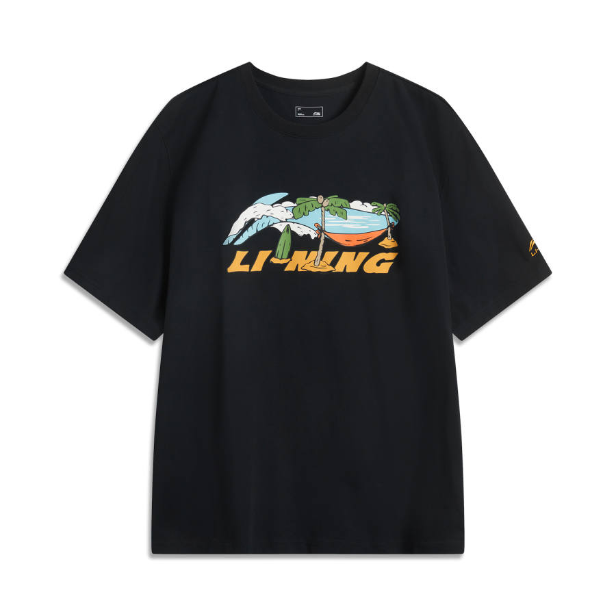 Li-Ning Li Ning T Shirt Men's Black Summer