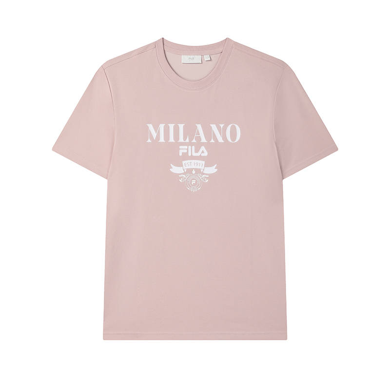 FILA MILANO T Shirt Men's Nude Pink