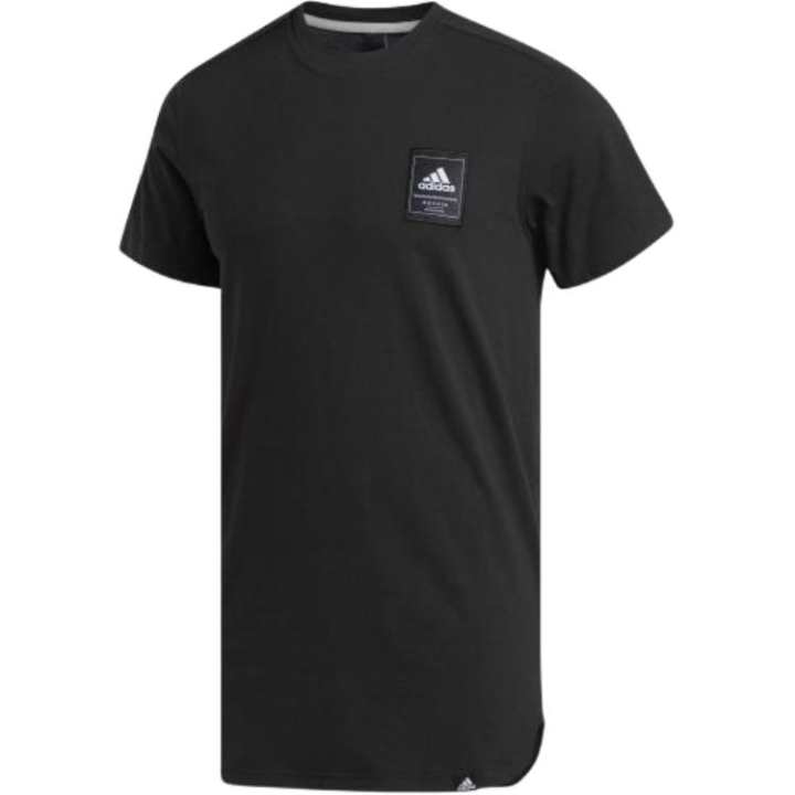 Adidas Adidas T Shirts Men's Black Crew Neck Moderate