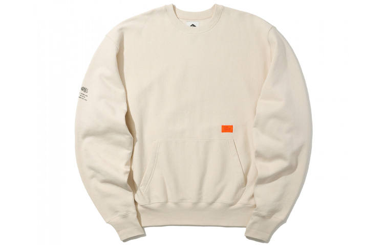 MADNESS Letter Sweatshirt Unisex Beige Gift Recommendation