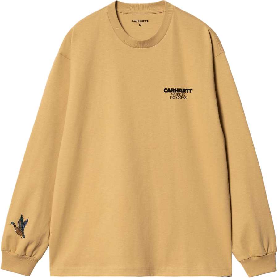 Carhartt WIP L/S Ducks Logo-print T-shirt