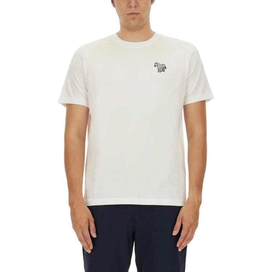 Paul Smith Ps Paul Smith 3D Zebra Print T Shirt