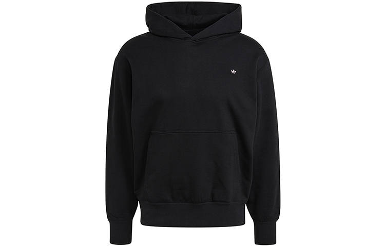 Adidas Originals Sweatshirts Men's Black Hooded Moderate Regular