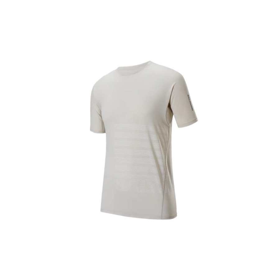 SALOMON SENSE AERO Quick Dry T Shirts Men's Earth Gray