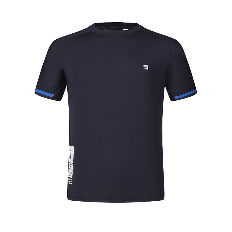 FILA T Shirt Men's RD Royal Blue