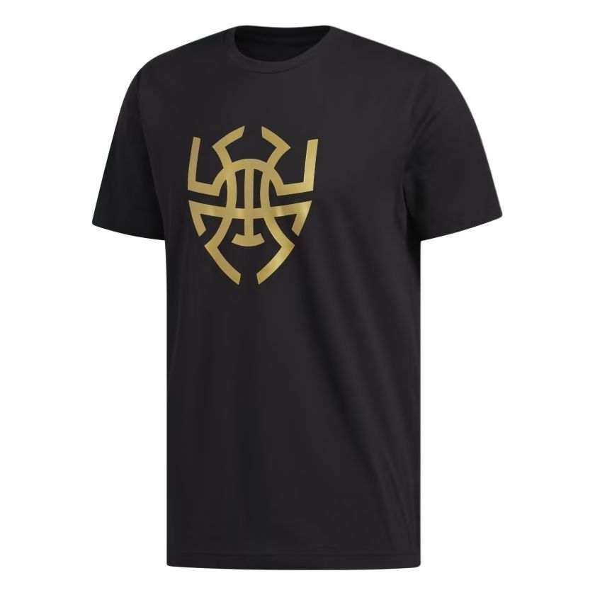 Adidas Adidas Mitchell Collection T Shirt Men's Black/Metal Gold