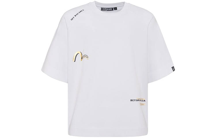 EVISU EVISU Sweatshirts Unisex White Crew Neck Moderate Other