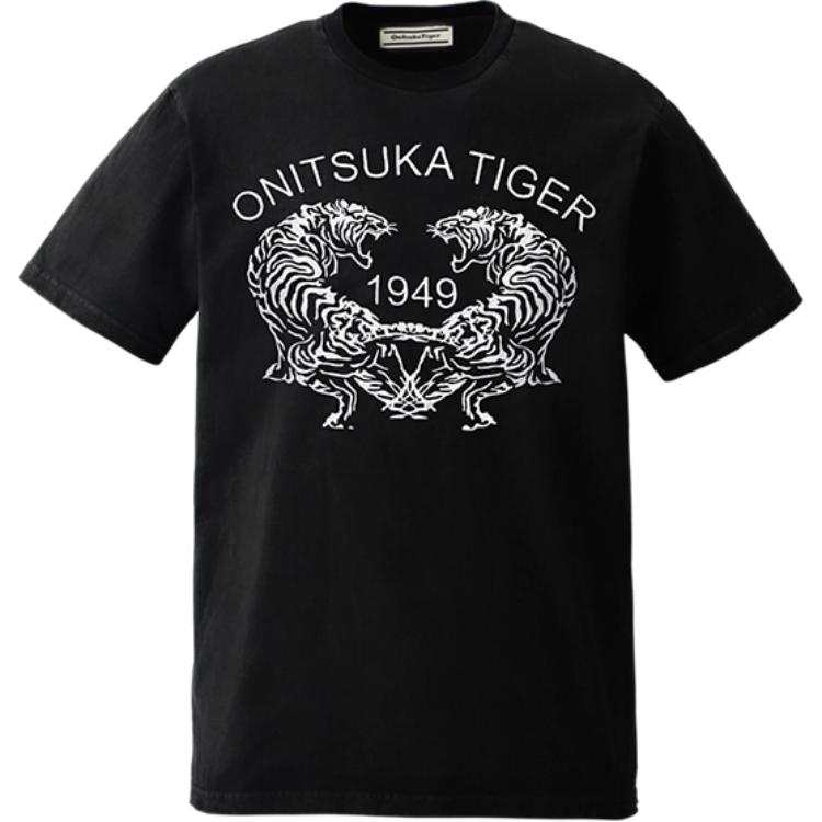 Onitsuka Tiger T Shirt Unisex Black