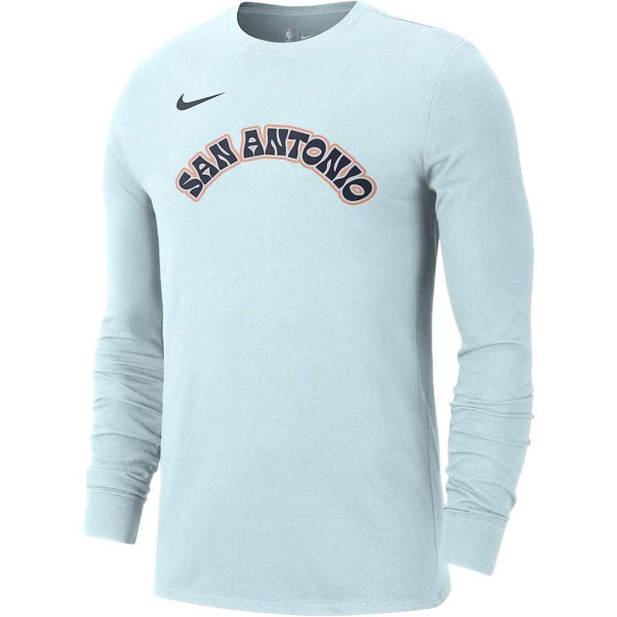 Nike Nike San Antonio Spurs Essential City Edition Men's Nike Nba Long Sleeve T Shirt