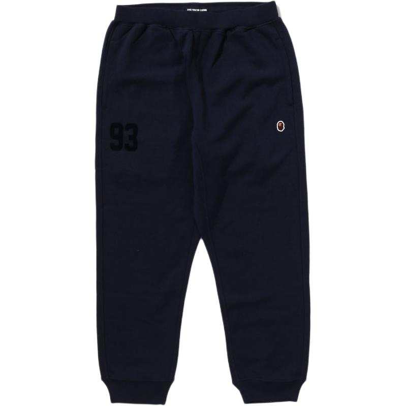 A BATHING APE Bape Mr.Bathing Ape Logo Sweat Pants