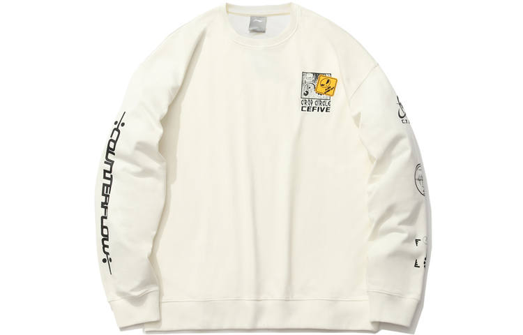 Li-Ning Li Ning CF Sweatshirt Unisex Ivory