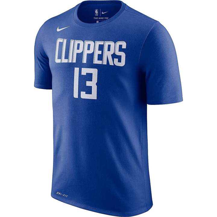 Nike Nike T Shirts Men's Blue Crew Neck Moderate