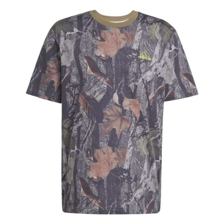 Adidas Adidas Leaf print Cotton T shirt