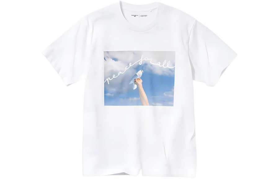 UNIQLO Peace For All Collection T Shirt Men's White