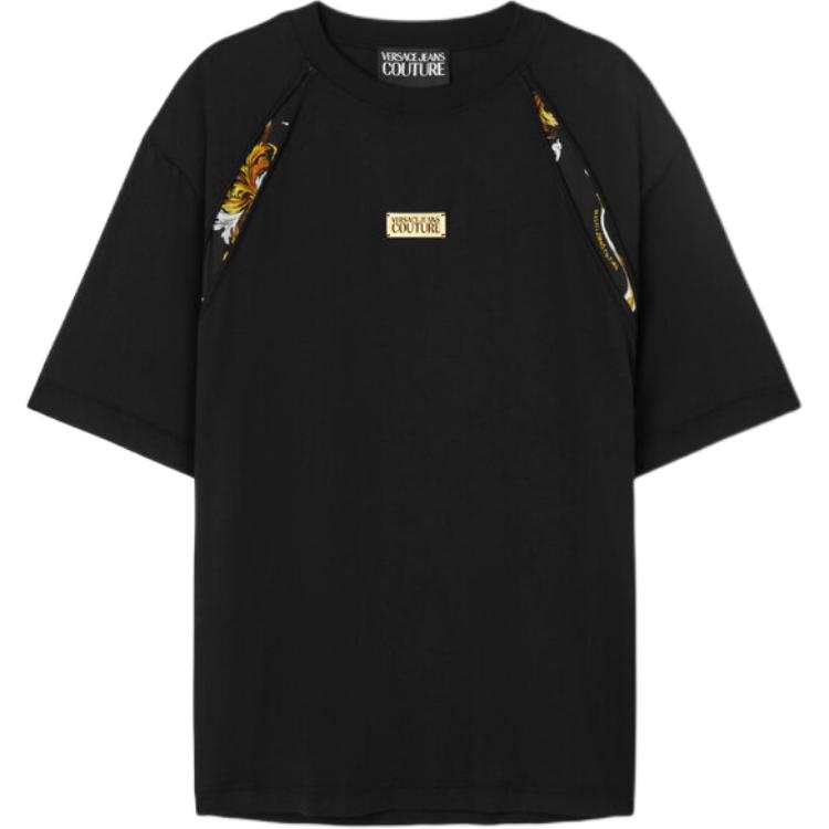 VERSACE JEANS COUTURE Logo patch T shirt