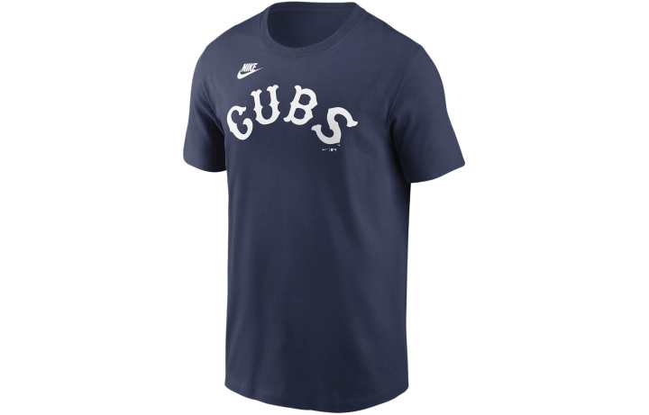 Nike Nike T Shirt Chicago Cubs Men's Marine Blue