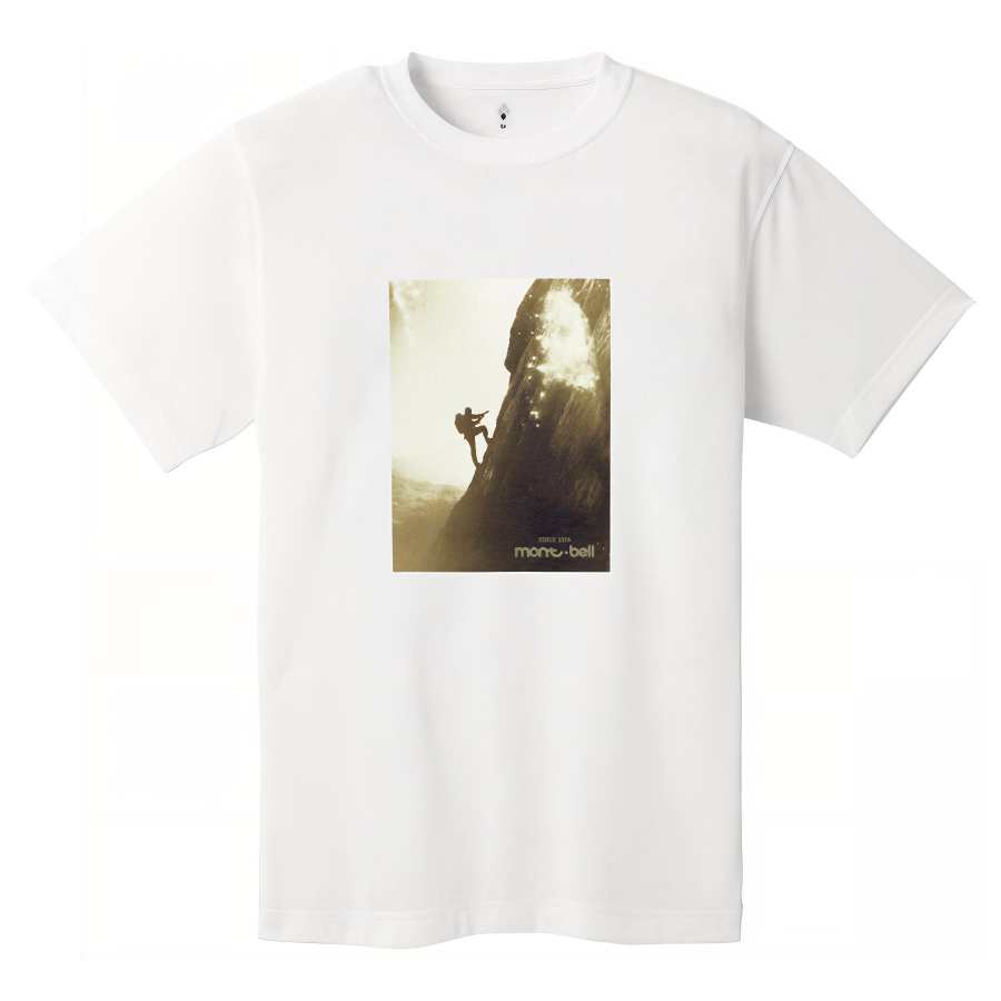 MONTBELL T Shirts Unisex White Crew Neck Moderate