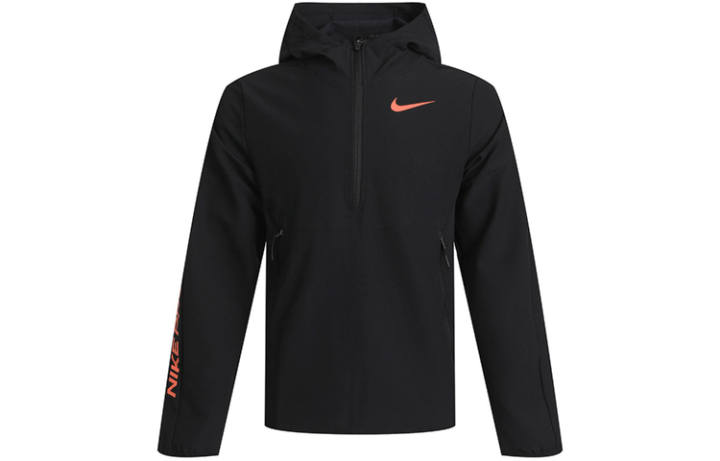 Nike Nike Sweatshirts Men's Black Hooded Moderate Regular