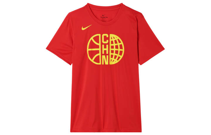 Nike Nike T Shirt Men's Comet Red/Comet Red/Travel Yellow