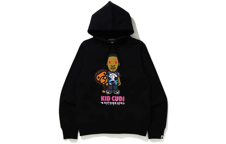 A BATHING APE Bape X Kid Cudi Baby Milo Pullover Hoodie