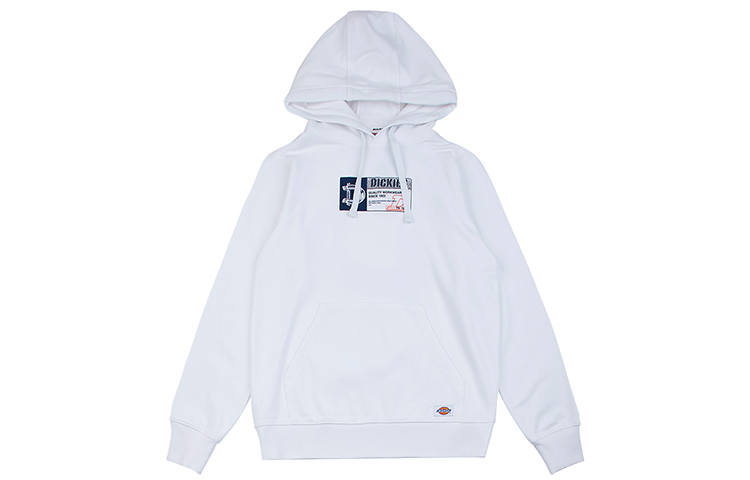 Dickies Dickies Sweatshirts Men's White Hooded Moderate Regular