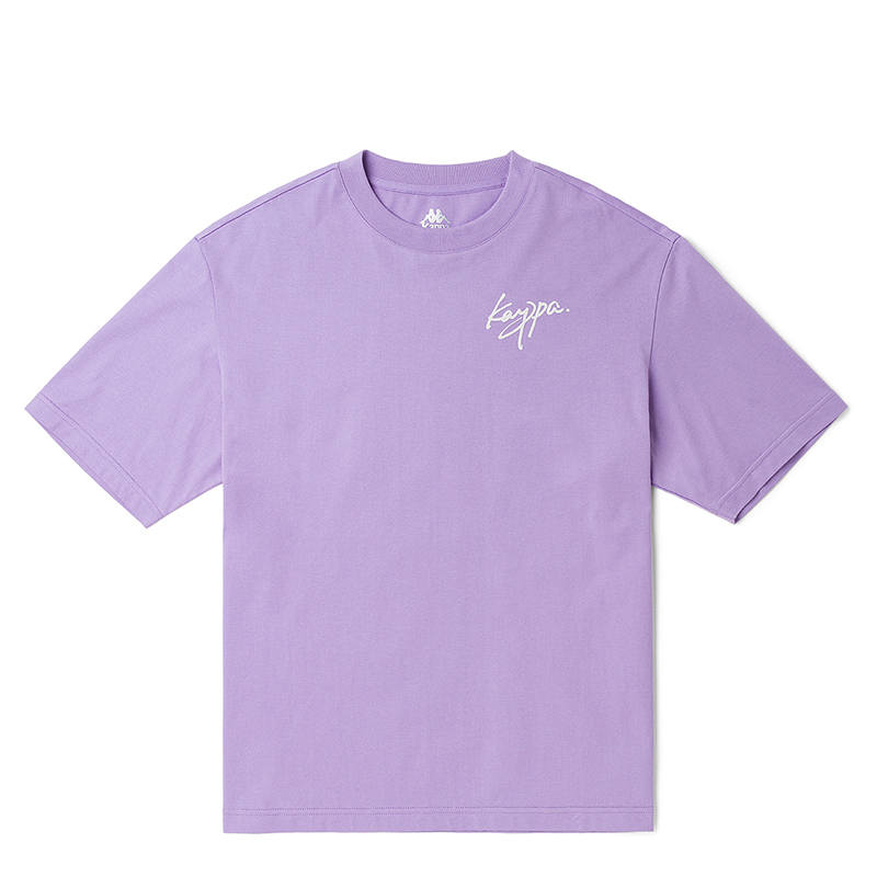 Kappa T Shirt Unisex Mysterious Purple