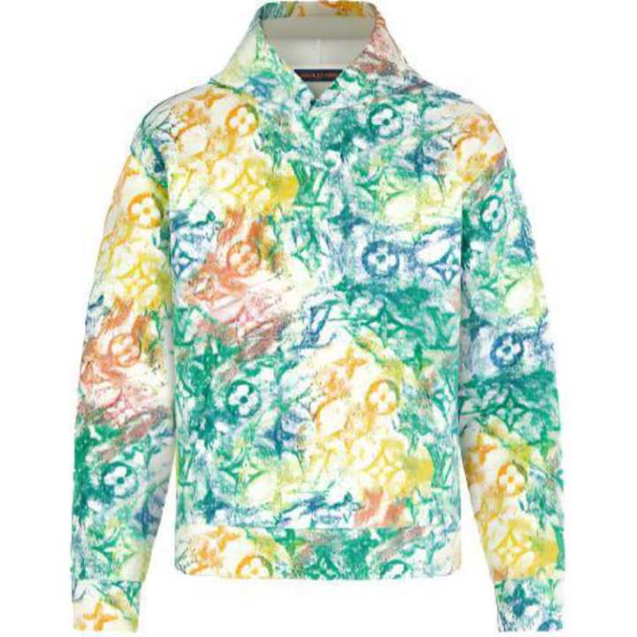 LOUIS VUITTON Louis Vuitton 2010s Monogram hoodie