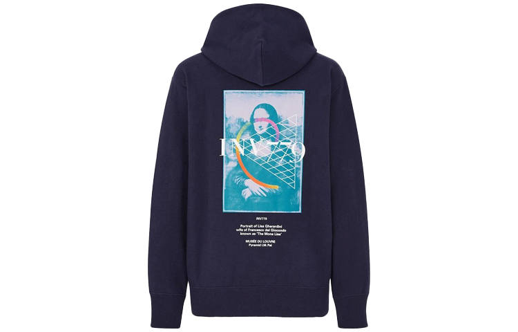 UNIQLO Sweatshirt Unisex Navy Blue