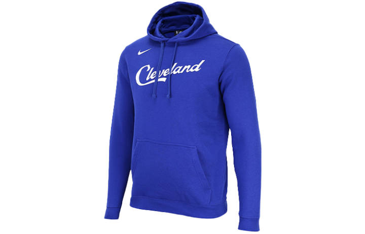 Nike Nike Sweatshirts Men's Blue Hooded Moderate Regular