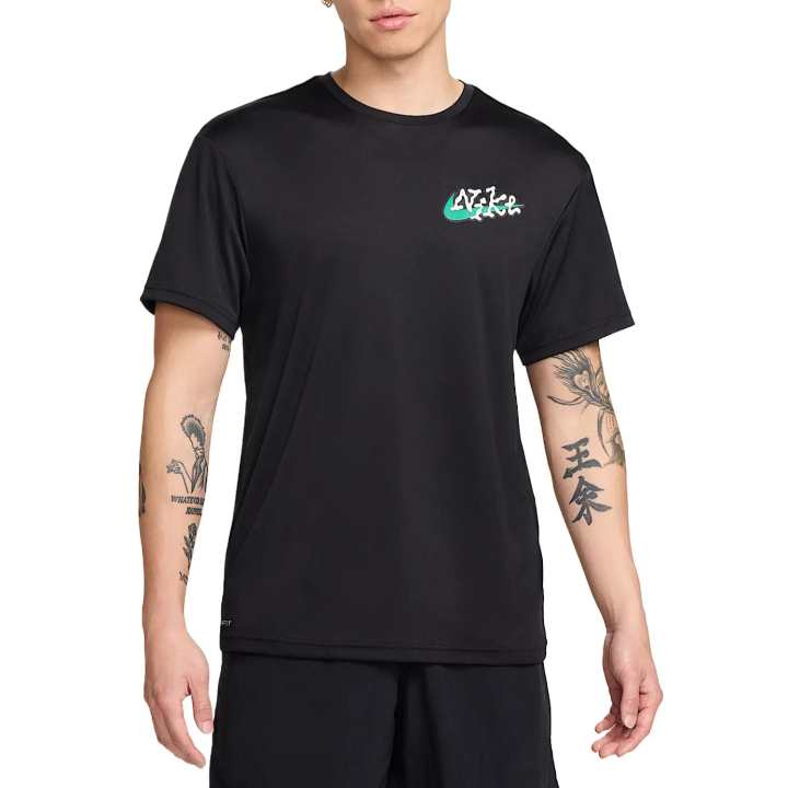 Nike Nike T Shirts Men's Black Crew Neck Moderate