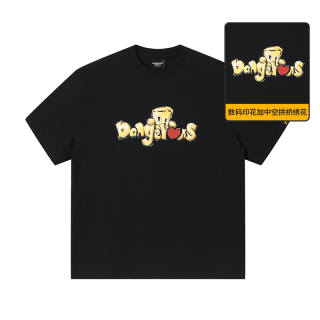 DANGEROUSPEOPLE T Shirts Unisex Crew Neck Moderate Straight Fit