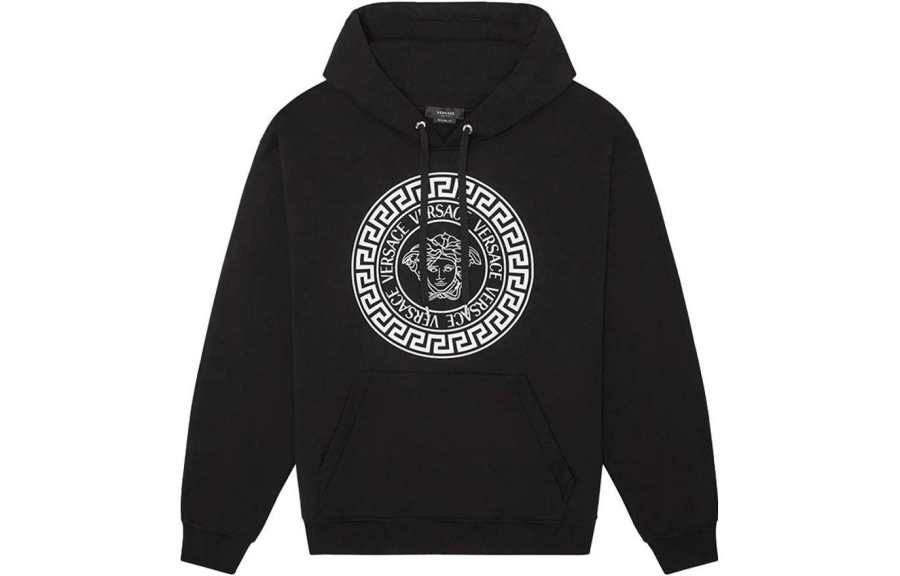 Versace Medusa-motif cotton hoodie