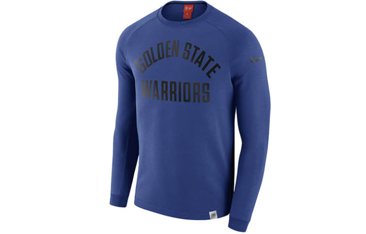 Nike Nike Sweatshirts Men's Blue Crew Neck Moderate Regular