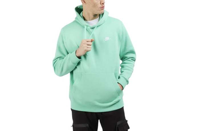 Nike Nike Sweatshirts Men's Mint Green Hooded Moderate Other
