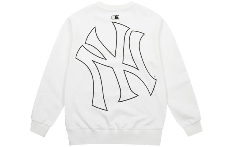 MLB MLB Sweatshirts Unisex White Crew Neck Moderate Regular