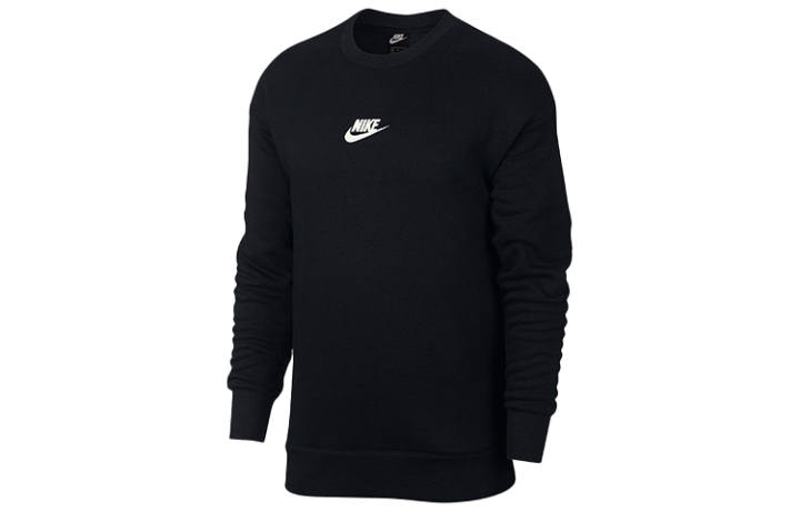 Nike Nike Sweatshirts Men's Black Crew Neck Moderate Regular
