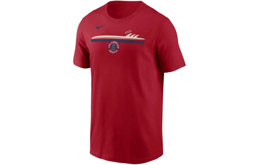 Nike Nike x MLB T Shirt Los Angeles Angels Men's Red