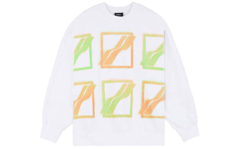 WE11DONE WE11DONE SS21 Sweatshirt Unisex White