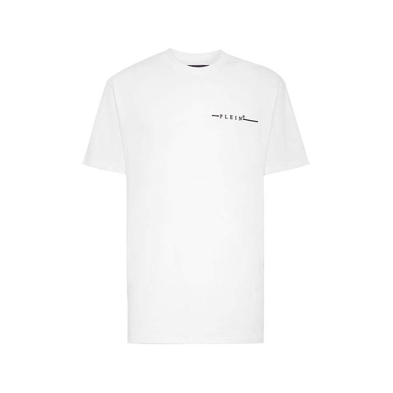Philipp Plein flocked logo-print T-shirt