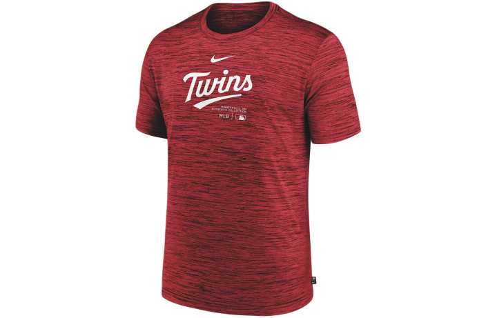 Nike Nike Minnesota Twins Authentic Collection Practice Velocity Men's Nike Dri-FIT Mlb T-Shirt