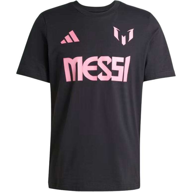 Adidas Adidas Messi T Shirt Men's Black