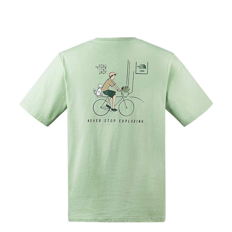 THE NORTH FACE Urban Exploration T Shirt Unisex Morning Mist Green