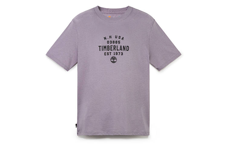 Timberland T Shirt Unisex Gray Purple