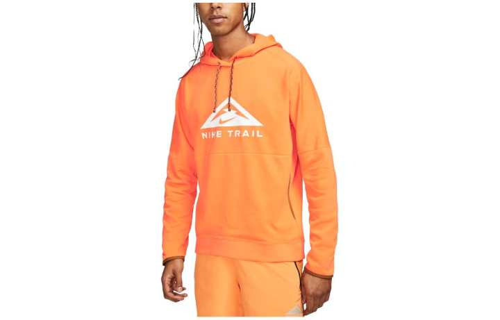 Nike Nike Sweatshirts Men's Orange Hooded Moderate Other