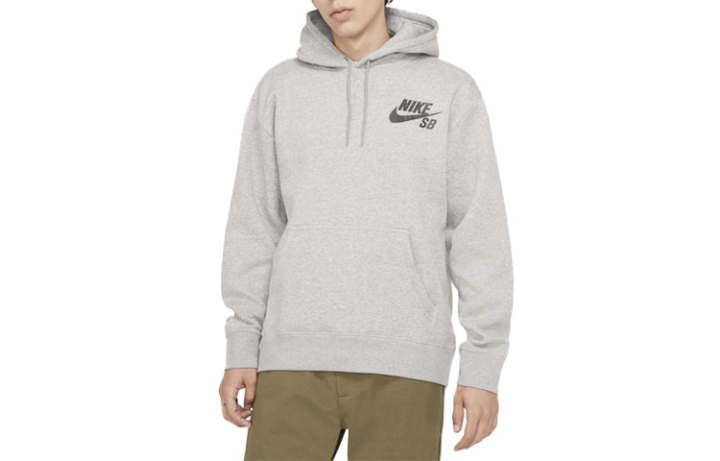 Nike Nike Sweatshirts Men's Dark Heather Gray Hooded Moderate Regular