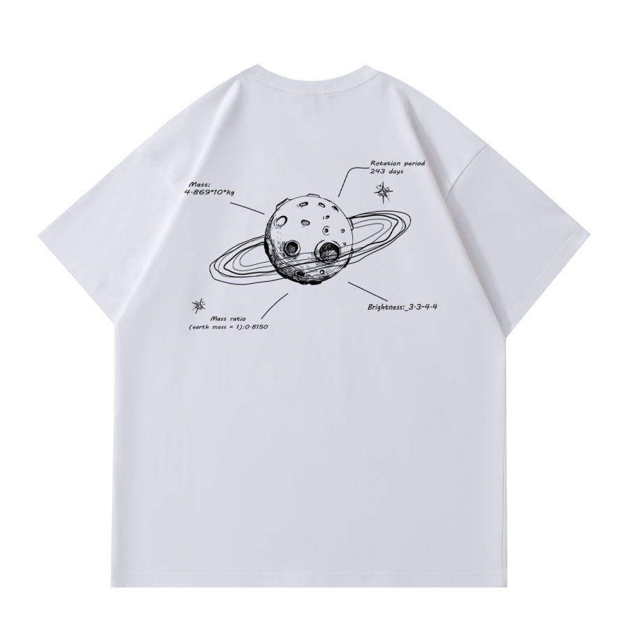 YIVIKII T Shirts Unisex Crew Neck Moderate Heavyweight